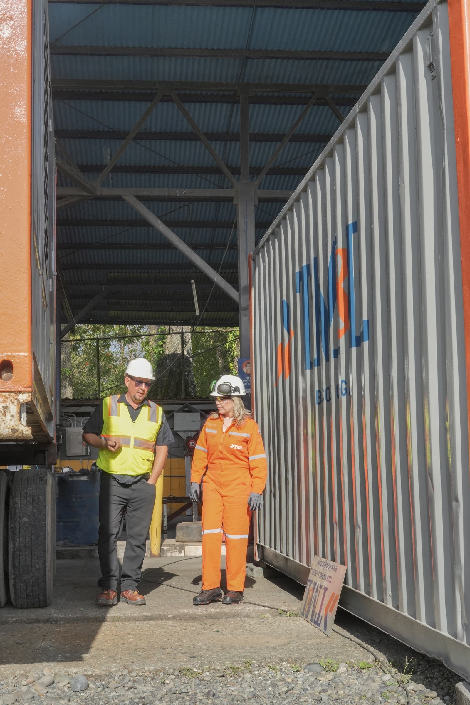 Generador industrial TM&L en operación