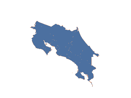 Mapa de Costa Rica